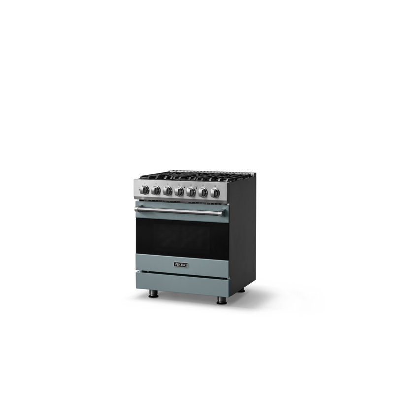 3 Series 30" Self-Cleaning Gas Range, November Sky, Liquid Propane, Gas