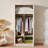 Modern Minimalist Painted Sliding-Door Wardrobe.