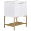 Ensemble de meuble-lavabo simple 24,01 po avec plateau