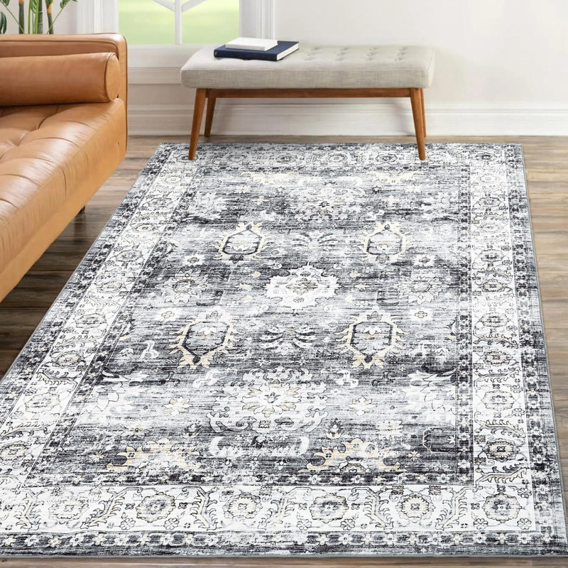 Grand tapis lavable 9 x 12