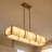 Orleans 5-Light Linear Chandelier in Gold-100668953-100668950