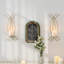 2 Piece Metal Wall Wall Sconce Set