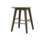 Tabouret de bar pivotant en cuir (ensemble de 2)-508853604