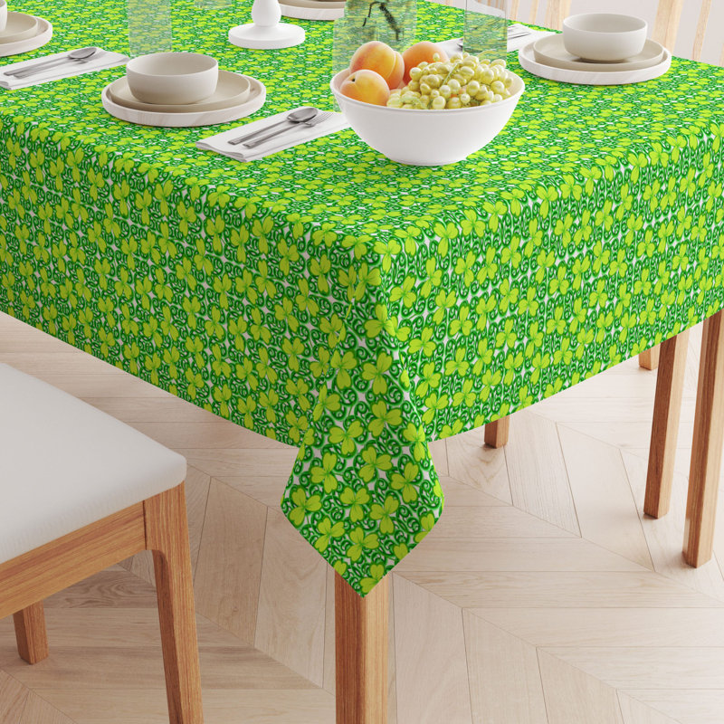 Morelia Celtic Foliage Tablecloth, 84" L x 84" W