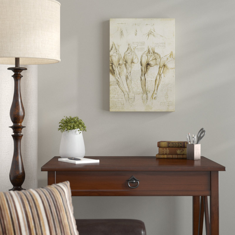 Leonardo Da Vinci - Wrapped Canvas, 76cm H x 50cm W