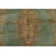 Tapis vert à teinture végétale 11 x 21