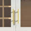 Armoire de bar haute et arquée pour un rangement et une présentation élégants-1292039371