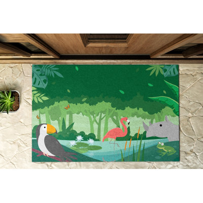 Non-Slip Outdoor Doormat