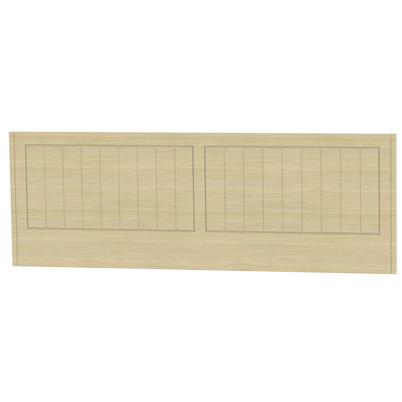 Fully Assembled Saxena Headboard, King (5'), Cream
