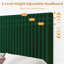 Structure de lit double tapissier pleine grandeur avec tête de lit ajustable, pas de sommier requis, assemblage facile, noir-166730144-166730151