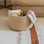 Panier 8 po H PET recyclé / coton
