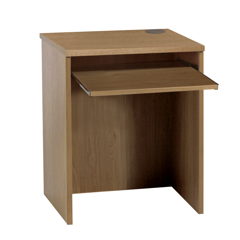 Haajra Computer Desk, 72cm H x 60cm W x 54cm D, Walnut