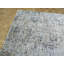 Tapis de zone one-of-kind noué la blue/ivoire/gris 8 pi 1 po x 9 pi 11 po Dunnes
