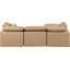 Canapé modulaire en similicuir 4 pièces Itala-94482363