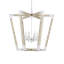 Lustre géométrique à 6 lumières Bastian