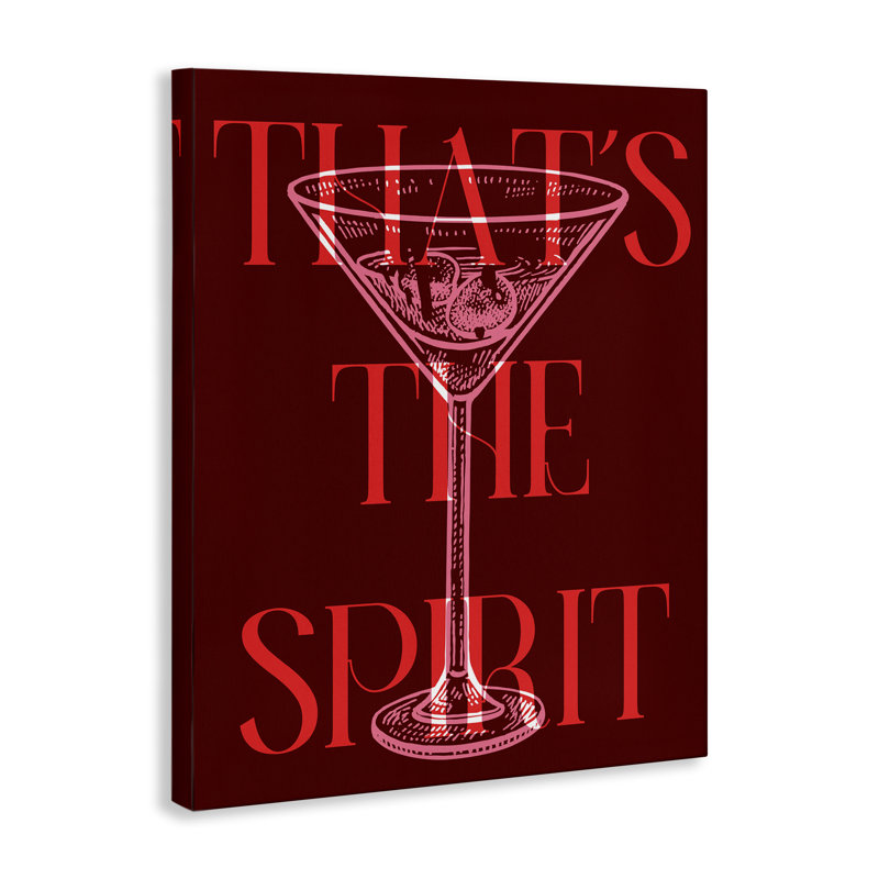 «It's The Spirit Martini» par Daphne Polselli, H 20 po x l 16 po