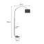 Kellswater 180cm Black Arched Floor Lamp