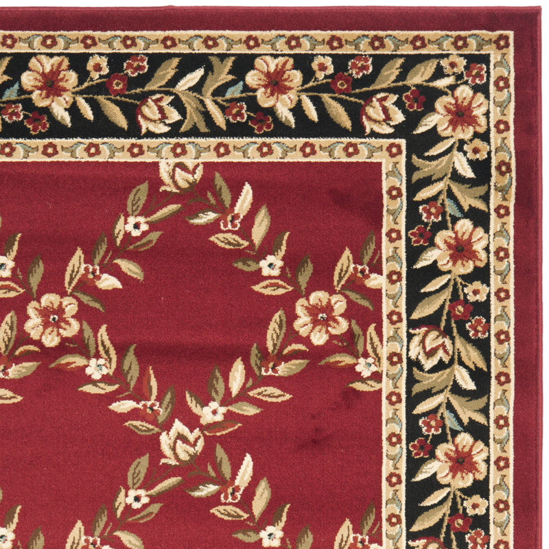 Lyndhurst Performance Floral Rug, Square 6'7"