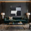 Minimalisme 67, art mural sur toile noire-1176618207