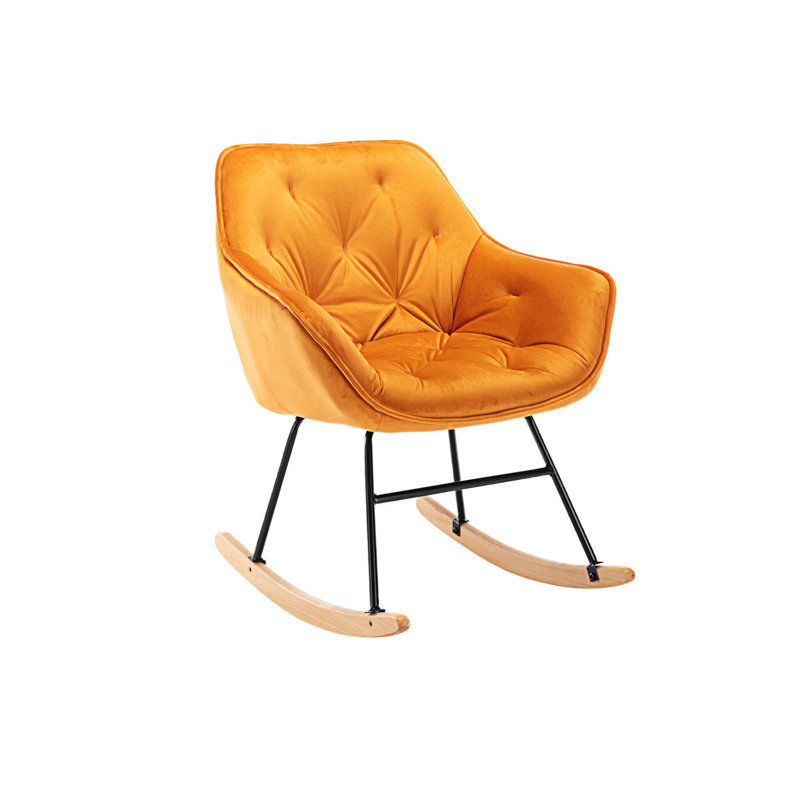 Chaise berçante Dehaan, Orange