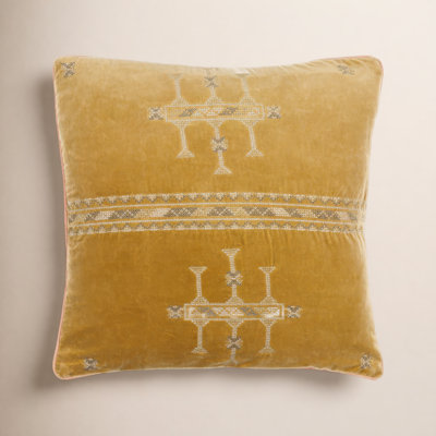 Veola Cotton Throw Pillow