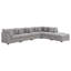 Canapé modulaire rembourré 6 pièces Lafayette