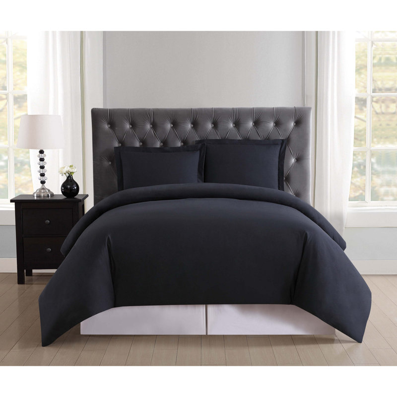 Standard Duvet Cover, Full/Queen, Black
