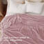 Couvre-lit de Noël 280 g / m² avec jeté en peluche rayé GentleSoft ™ - 90% flanelle, cadeau d'hiver chaud  -104713412-119462343