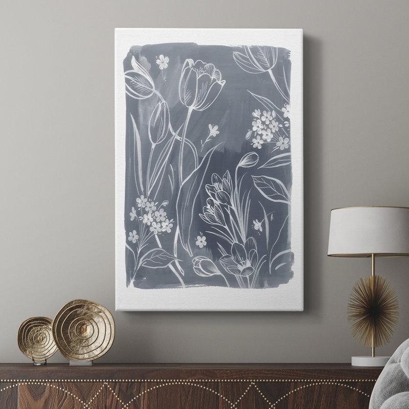 Fleurs au début du printemps I - galerie sur mesure, H 18 po x l 12 po