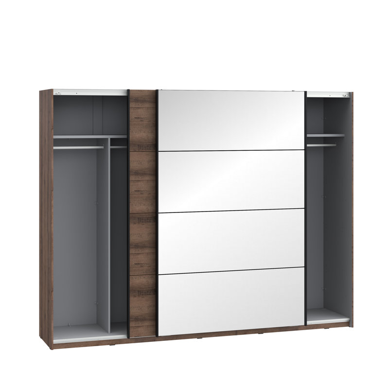 Aniaya 1 Door Manufactured Wood Wardrobe
