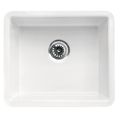 20'' L Undermount Fireclay Kitchen Sink