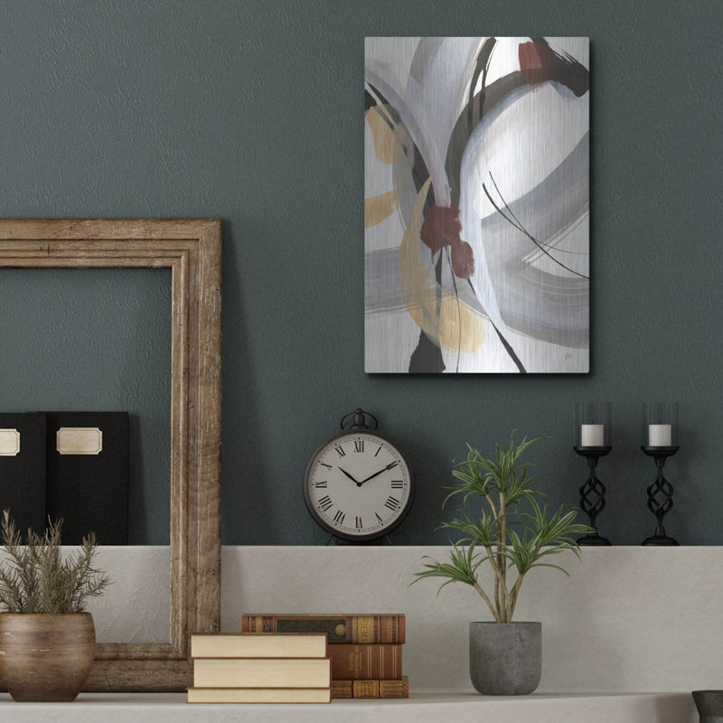 Art mural en métal «Bundled 1» par Chris Paschke, H 16 po x l 12 po