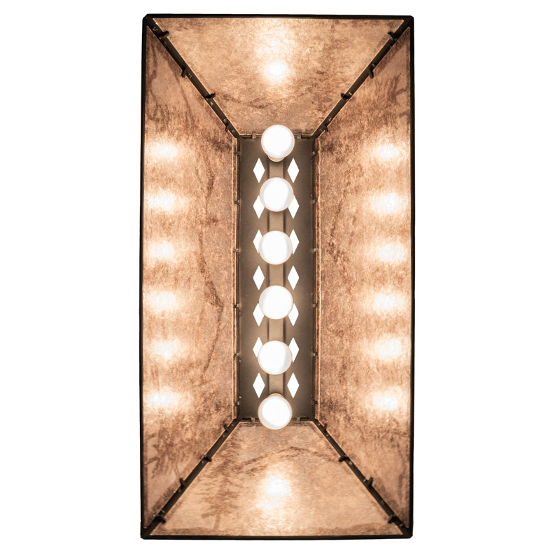 Alpine 6 - Light Pendant, 18" - 44" H x 33" W x 17" D