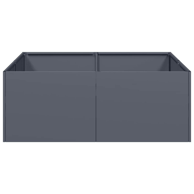 Planter Box, 30cm H x 80cm W x 80cm D, Anthracite