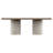 Casa Paros Extendable Oak Solid Wood Top Dining Table