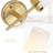Zulmy 1 - Light Dimmable Wallchiere Wall Mounted Sconce Wall Light with White Frosted Glass-607854675