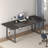 Dejanai Adjustable Metal Base Standing Desk with Power Outlet-394387684-394387687