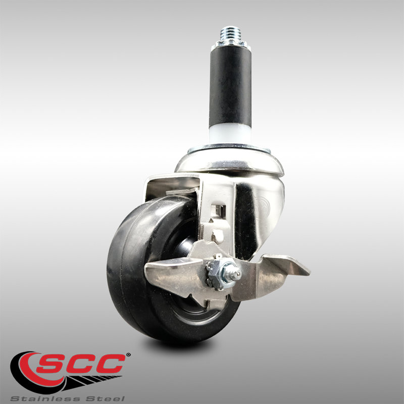 Soft Rubber Casters