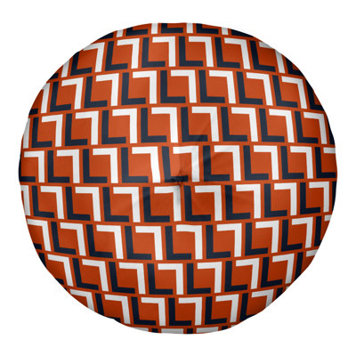 Housse et insert de coussin rond Chicago