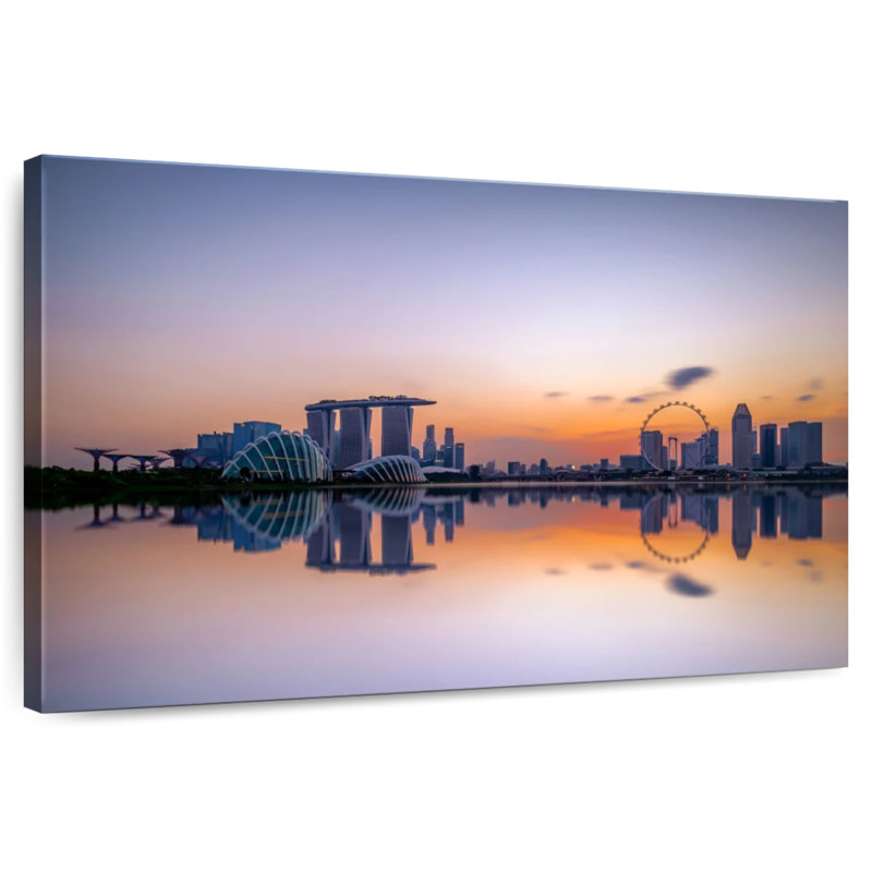 Sireci Singapore Sunset Skyline