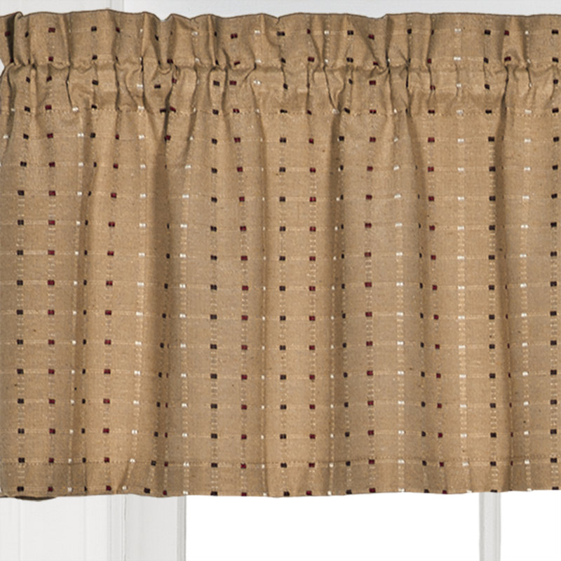Channer Window Valance, Tan