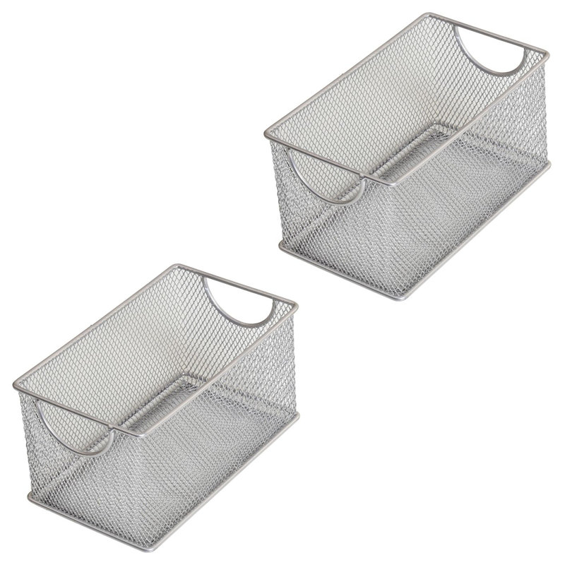 Rebrilliant Decorative Basket, 4" H x 4" W x 7.75" D