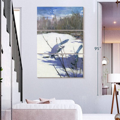Brampt Blue Jays en hiver
