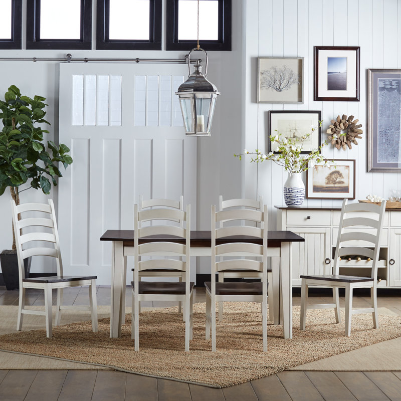 Matanzas 7-piece Extendable Solid Wood Dining Set