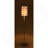 62"H GREY/WHITE RETRO FLOOR LAMP
