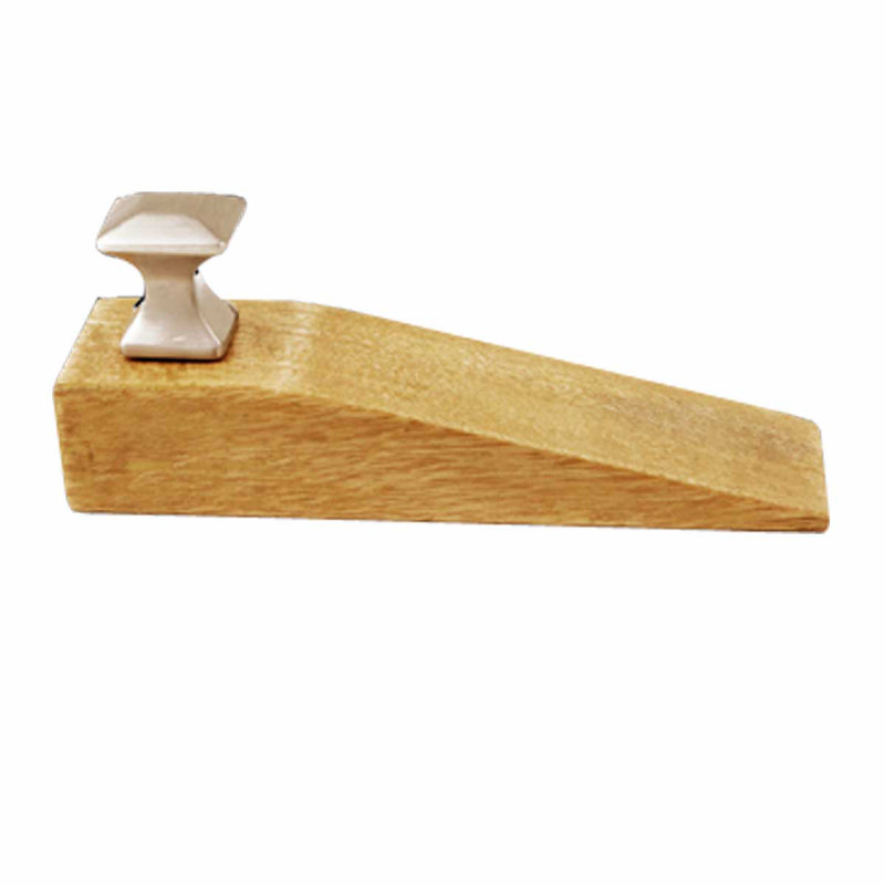Wedge Wood Floor Mount Stop