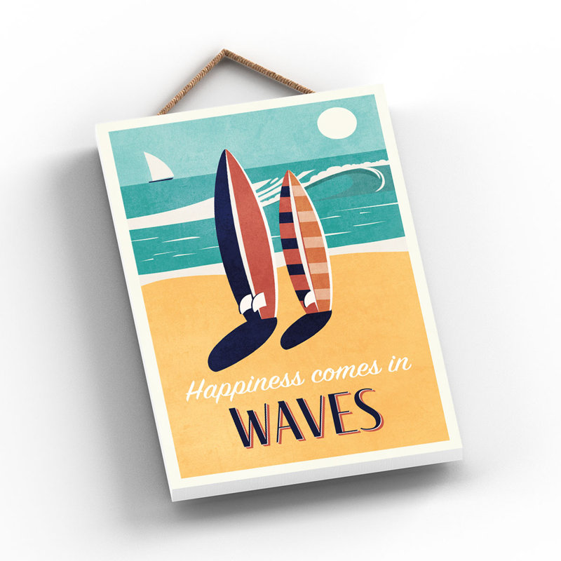 Hutcheson Nautical & Beach Wall Decor, 18.5cm H x 12cm W x 0.9cm D