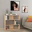 Bibliothèque géométrique H 35 "x l 37"-2009827148