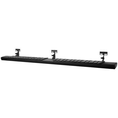 Running Boards, 6 Inches Side Steps Compatible with 2009-2018 Dodge Ram 1500 Crew Cab, 2010-2025 Dodge Ram 2500 3500 Crew Cab, Black Textured Aluminum Alloy Nerf Bars, 500 lbs Load Capacity