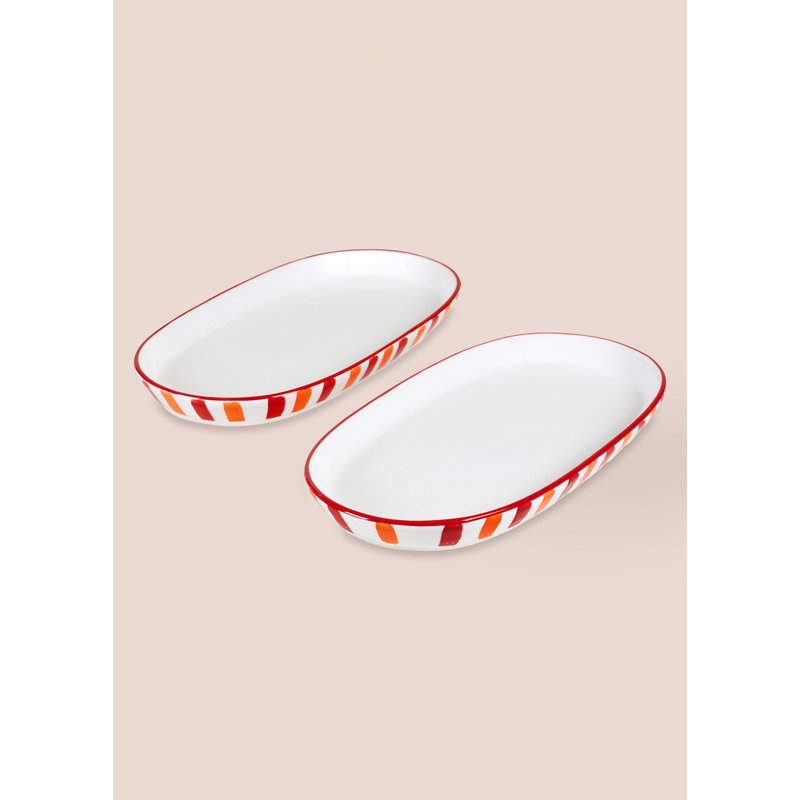 Ensemble de plateaux (2 pièces)